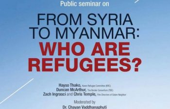 Image for Refugee Activists Discuss Pressure to Return from Thai-Myanmar Border at Chiang Mai Seminar