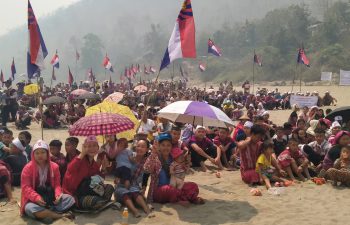 Image for Statement: Over 2500 Villagers Protest Against the Burma Army